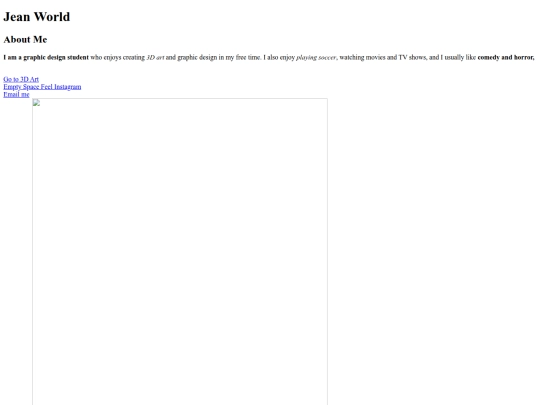 JeanWorld screenshot