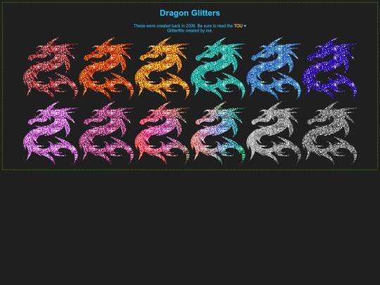 Glitters/Dragon screenshot