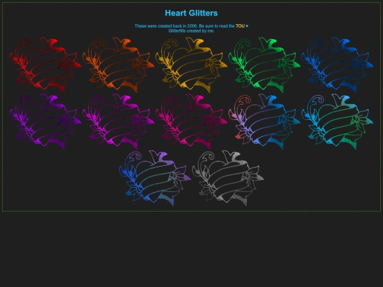 Glitters/Heart screenshot