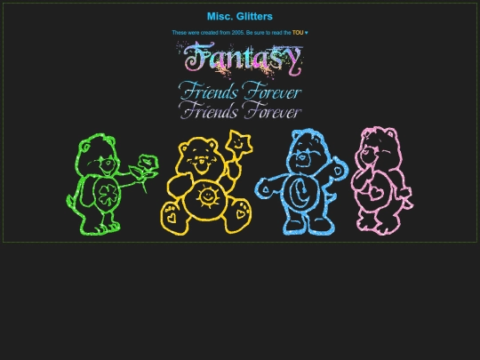 Glitters/Misc screenshot