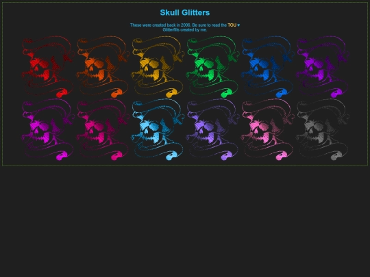 Glitters/Skull screenshot