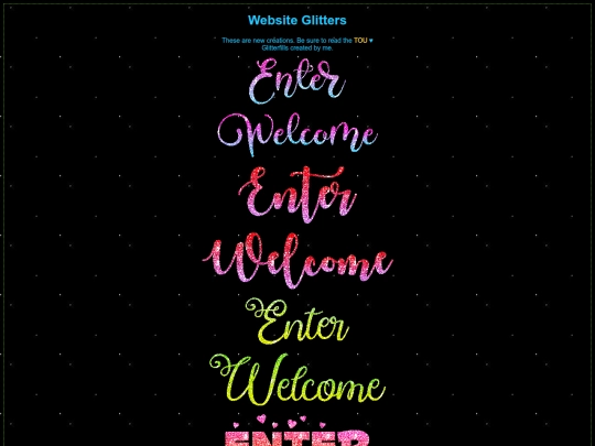 Glitters/Web1 screenshot