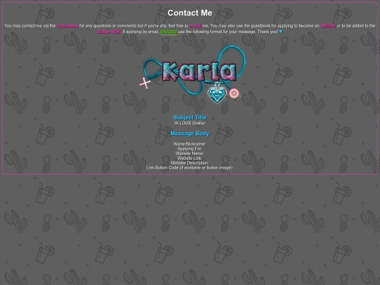 SITE/Contact screenshot
