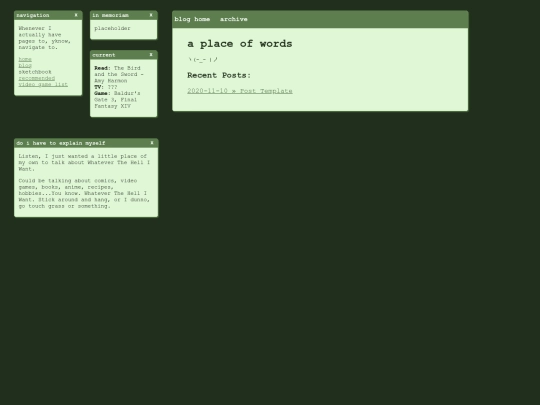 blog screenshot
