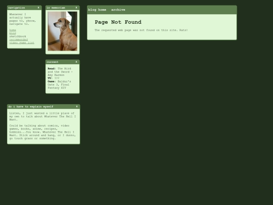 blog/not_found screenshot