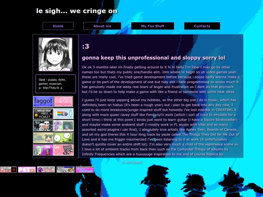 aboutme screenshot