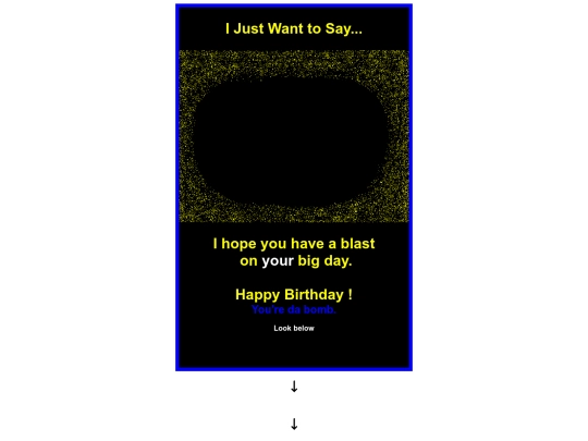 birthdayblast screenshot