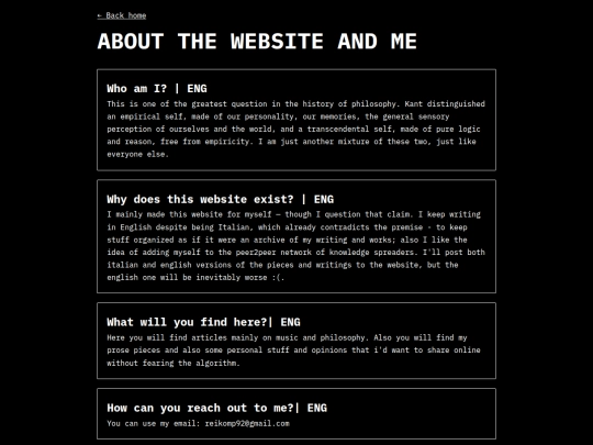 ABOUT screenshot