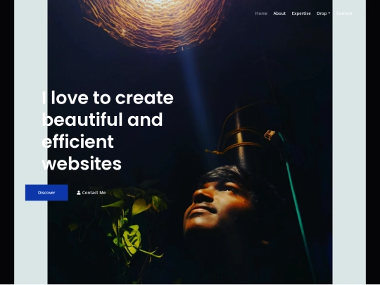 Arun portfolio screenshot