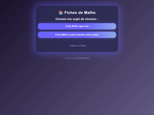 fiches-maths screenshot