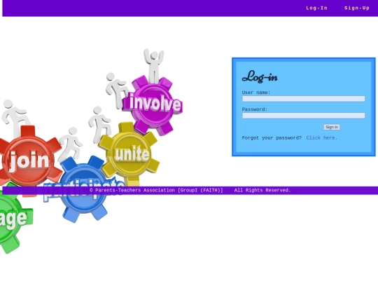 PTA/home screenshot