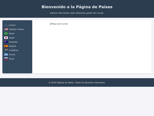 paises screenshot