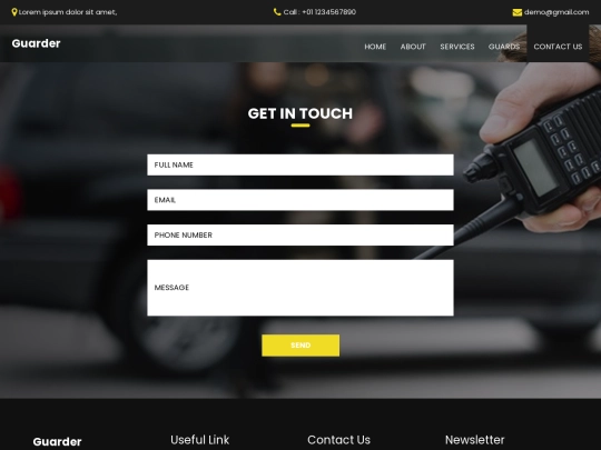contact screenshot