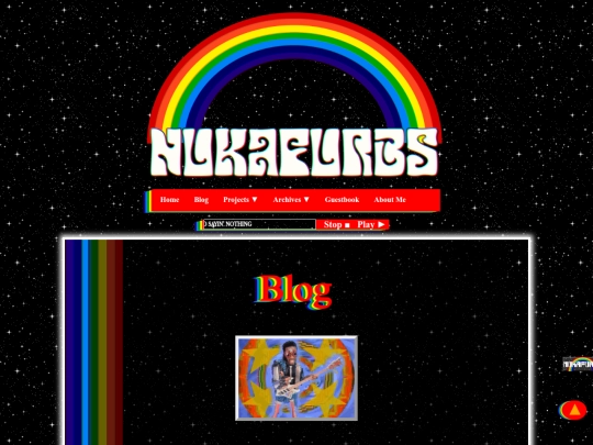 blog screenshot