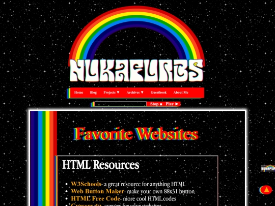 favoritewebsites screenshot