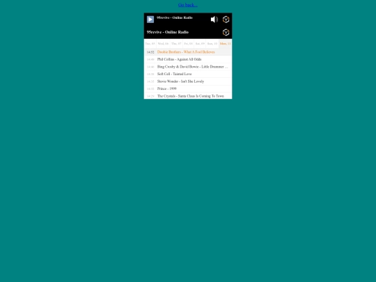 radio screenshot