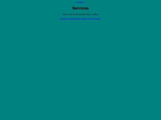 services screenshot