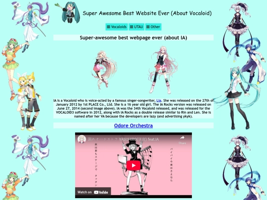 VOCALOID/ia screenshot