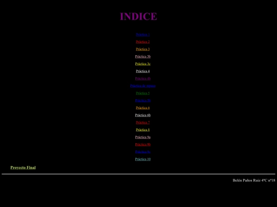 index screenshot