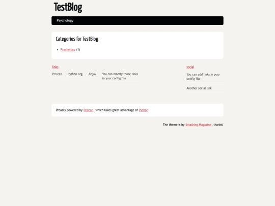 categories screenshot