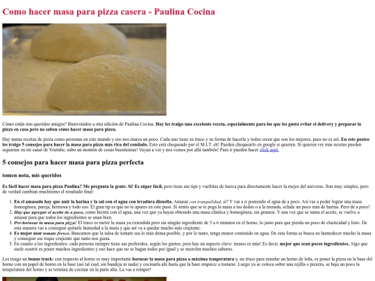 pizza screenshot