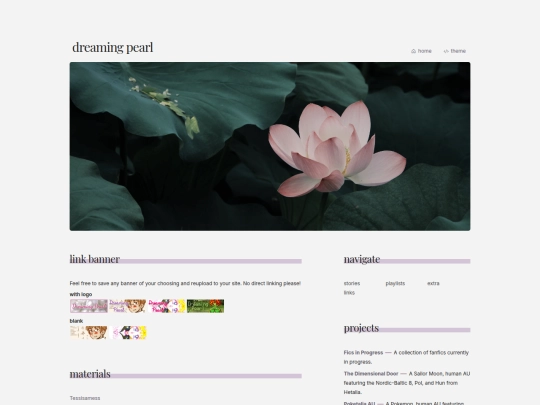 links screenshot