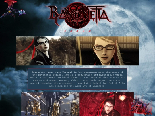 shrine pages/bayonetta screenshot
