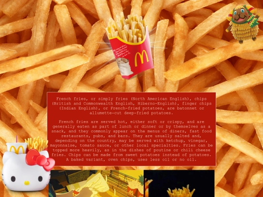 shrine pages/fries screenshot
