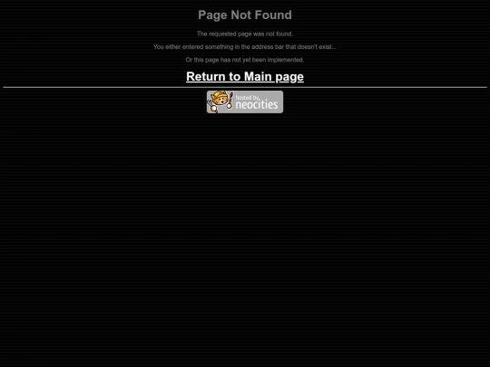 not_found screenshot