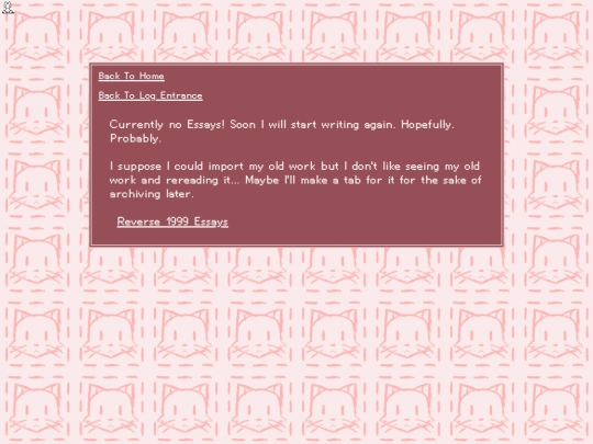Essays screenshot
