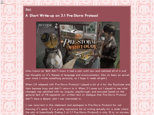 Pre Storm Protocol Writeup screenshot