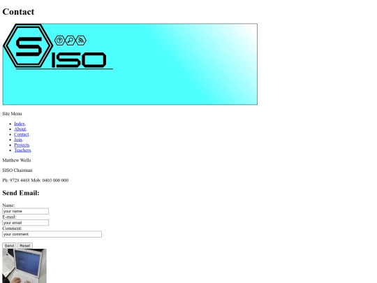 contact screenshot