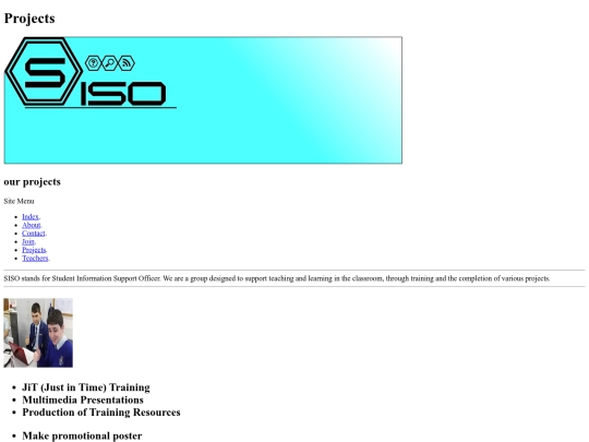 projects screenshot