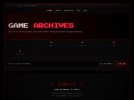 games screenshot