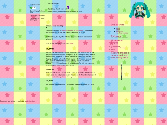 Personal/Blog/Blog screenshot