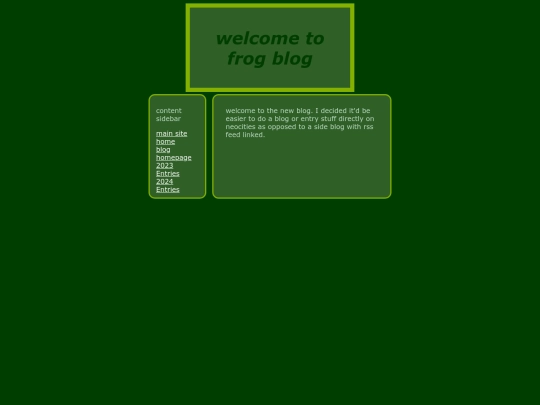 blog screenshot