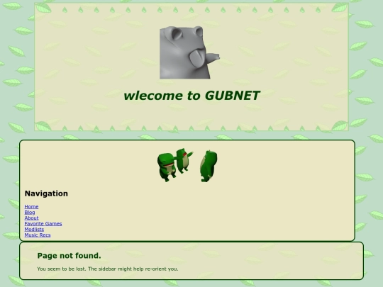 not_found screenshot