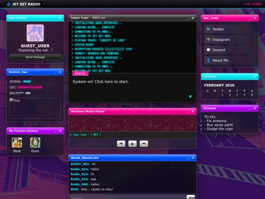 home screenshot