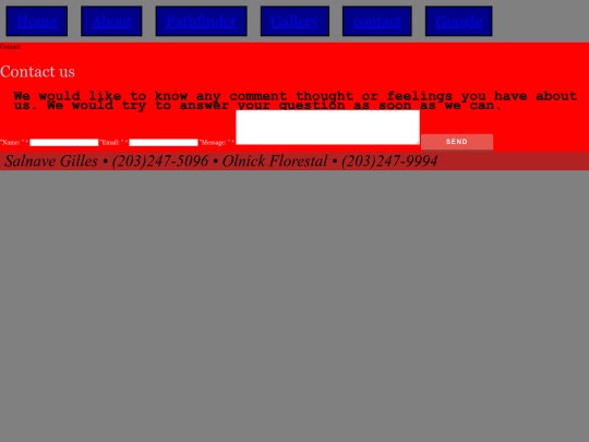 Contacthtml screenshot