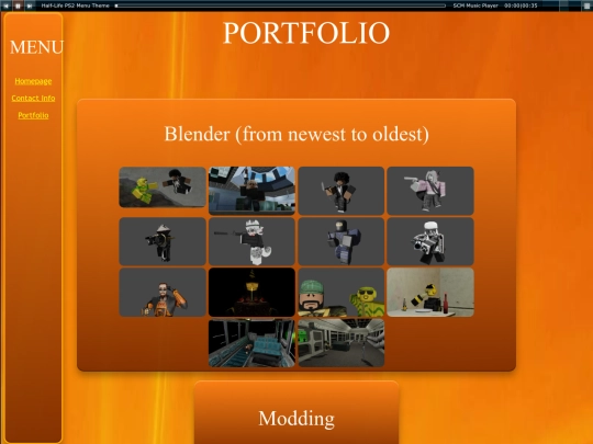 portfolio screenshot