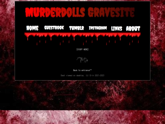 blankpage screenshot