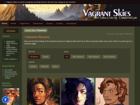 characters screenshot