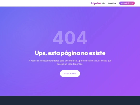 not_found screenshot