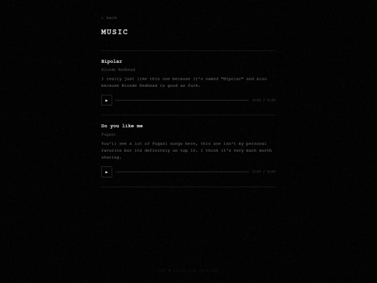 music screenshot