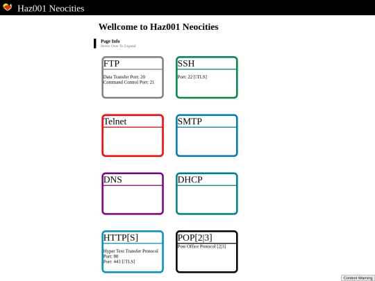 pages/ports screenshot