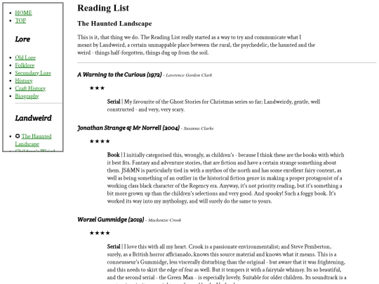ReadingList/RL-land screenshot