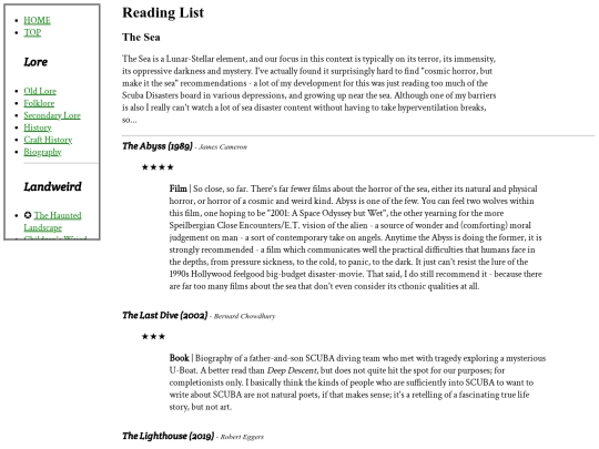 ReadingList/RL-sea screenshot