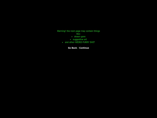 disclaimer screenshot