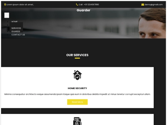 service screenshot