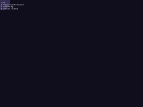 rules screenshot
